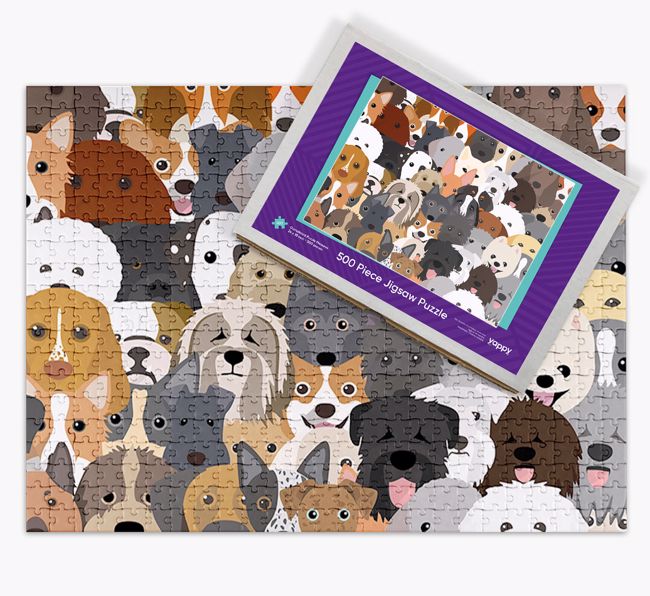 Find Your Dog: Personalized {breedFullName} Jigsaw