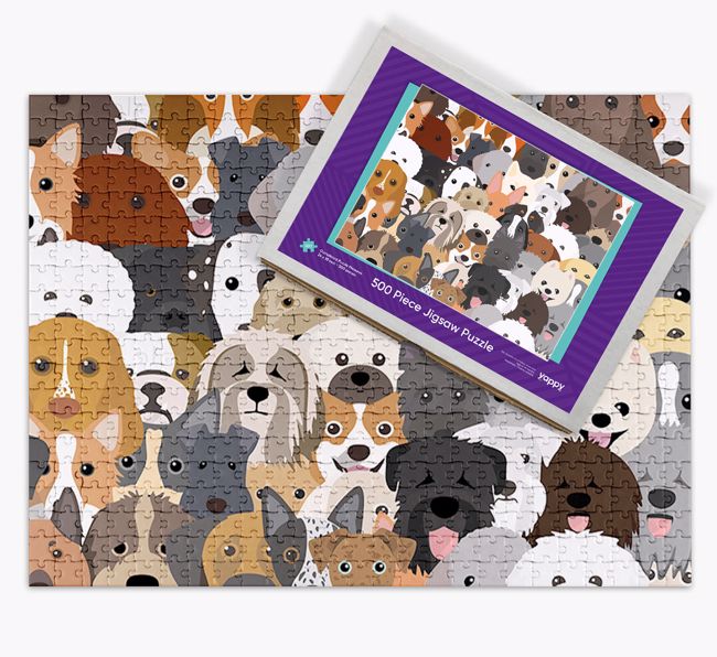 Find Your Dog: Personalized {breedFullName} Jigsaw