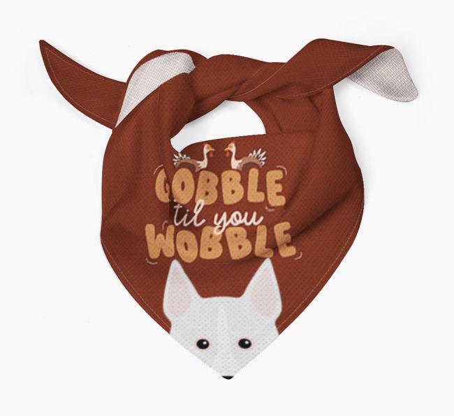 Gobble Til You Wobble: Personalised {breedFullName} Bandana