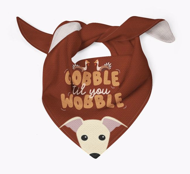 Gobble Til You Wobble: Personalised {breedFullName} Bandana