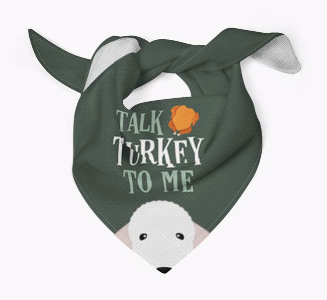 Talk Turkey To Me: Personalized {breedFullName} Bandana