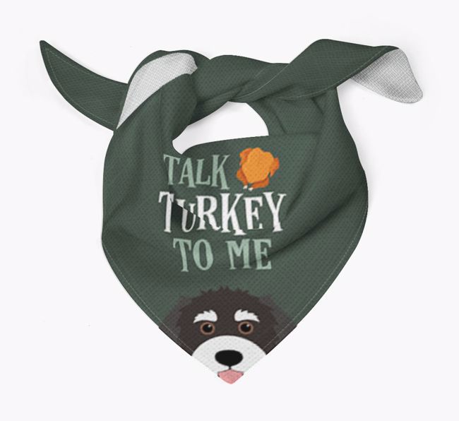 Talk Turkey To Me: Personalised {breedFullName} Bandana