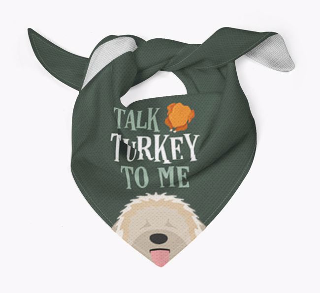 Talk Turkey To Me: Personalised {breedFullName} Bandana