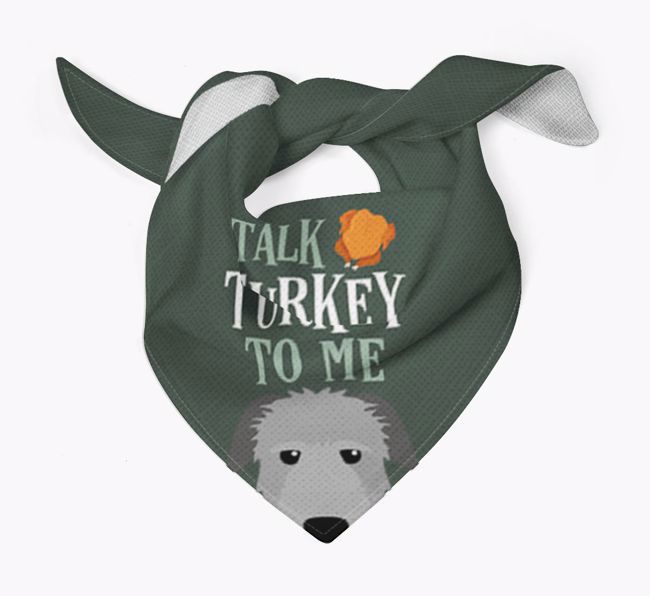 Talk Turkey To Me: Personalised {breedFullName} Bandana