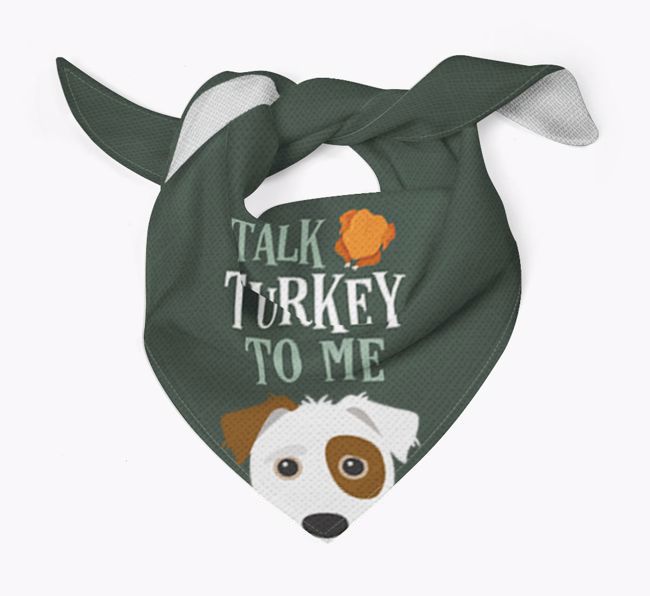 Talk Turkey To Me: Personalised {breedFullName} Bandana