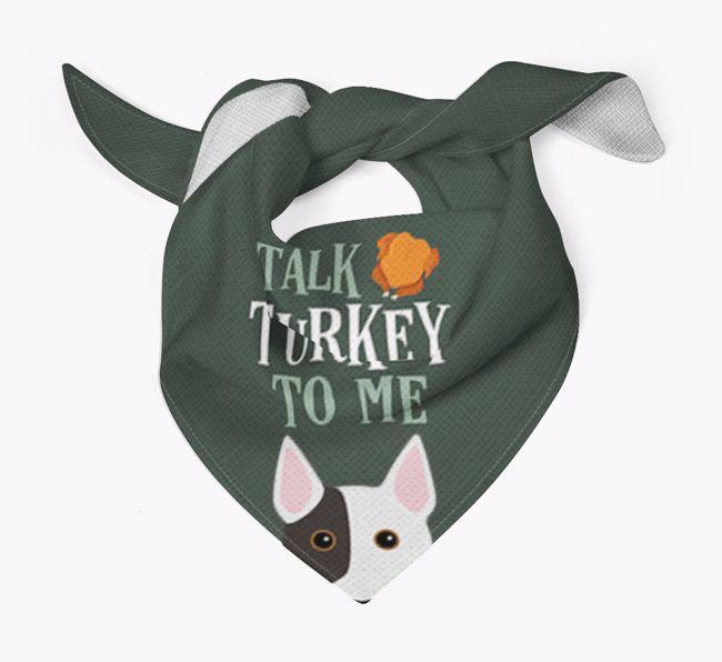 Talk Turkey To Me: Personalized {breedFullName} Bandana