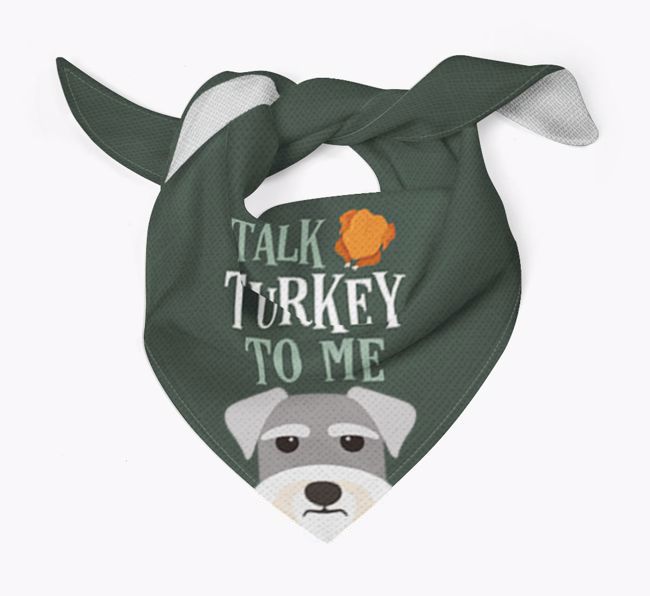 Talk Turkey To Me: Personalised {breedFullName} Bandana