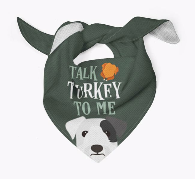 Talk Turkey To Me: Personalized {breedFullName} Bandana