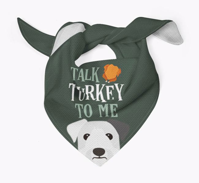 Talk Turkey To Me: Personalized {breedFullName} Bandana