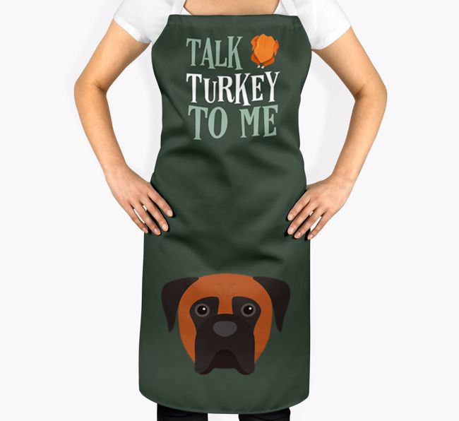 Talk Turkey To Me: Personalised {breedFullName} Apron