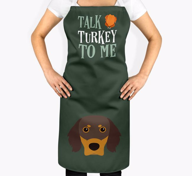 Talk Turkey To Me: Personalised {breedFullName} Apron