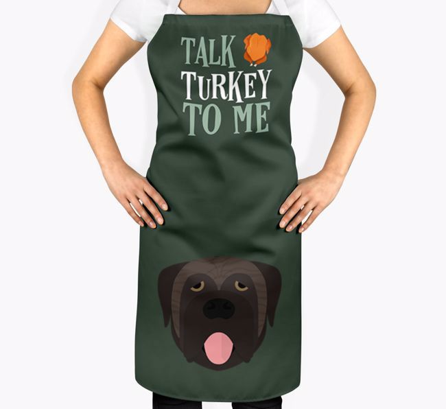 Talk Turkey To Me: Personalised {breedFullName} Apron