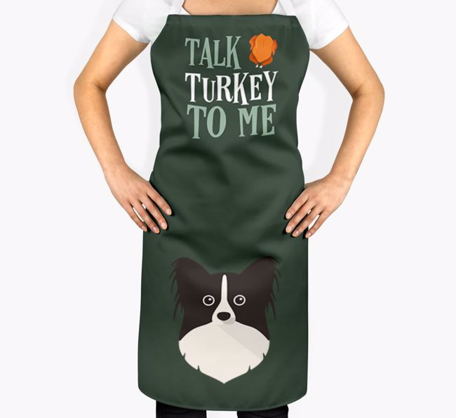 Talk Turkey To Me: Personalised {breedFullName} Apron