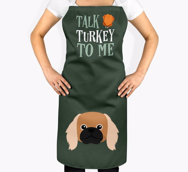 Talk Turkey To Me: Personalised {breedFullName} Apron