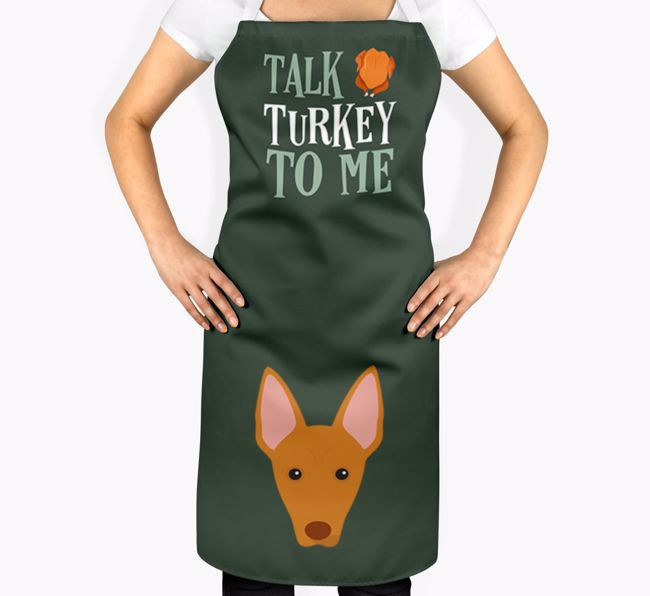 Talk Turkey To Me: Personalised {breedFullName} Apron