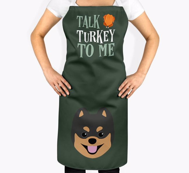 Talk Turkey To Me: Personalised {breedFullName} Apron