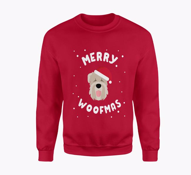 Merry Woofmas: Personalised {breedFullName} Adult Sweater