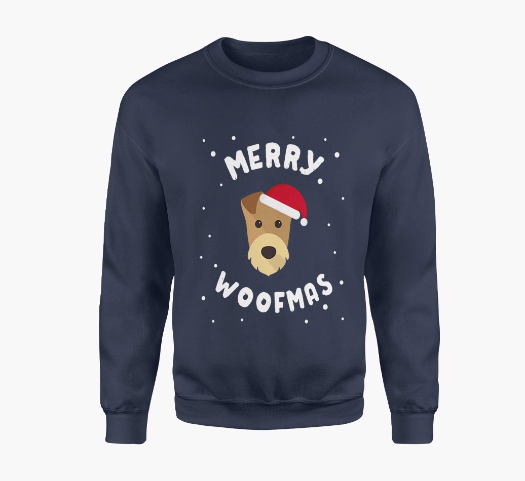 Merry Woofmas: Personalised Adult Jumper