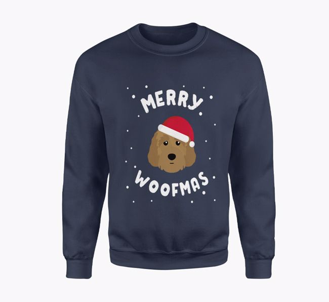 Merry Woofmas: Personalised {breedFullName} Adult Sweater