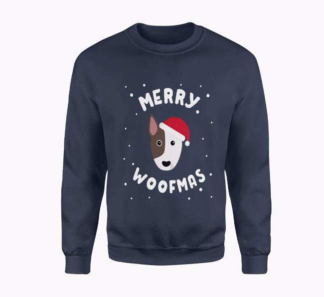 Merry Woofmas: Personalised {breedFullName} Adult Sweater