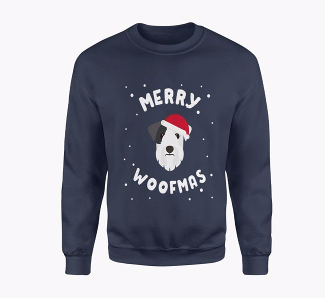 Merry Woofmas: Personalised {breedFullName} Adult Sweater