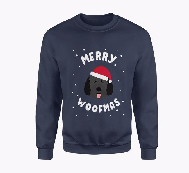 Merry Woofmas: Personalised {breedFullName} Adult Sweater