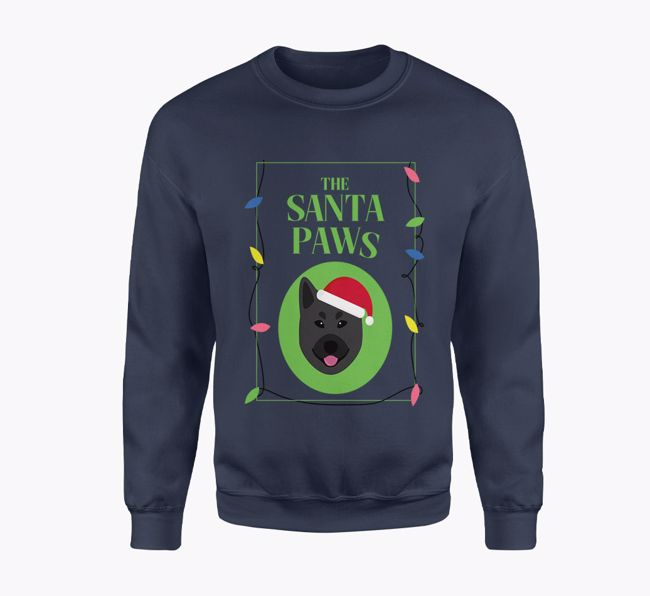 Santa Paws: Personalised {breedFullName} Adult Sweater