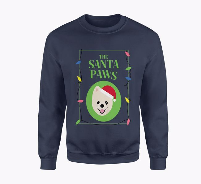 Santa Paws: Personalised {breedFullName} Adult Sweater