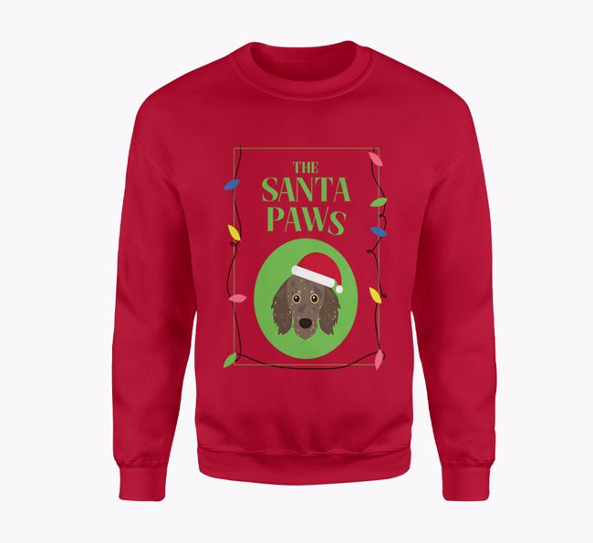 Santa Paws: Personalised {breedFullName} Adult Sweater