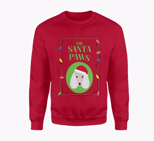 Santa Paws: Personalised {breedFullName} Adult Sweater