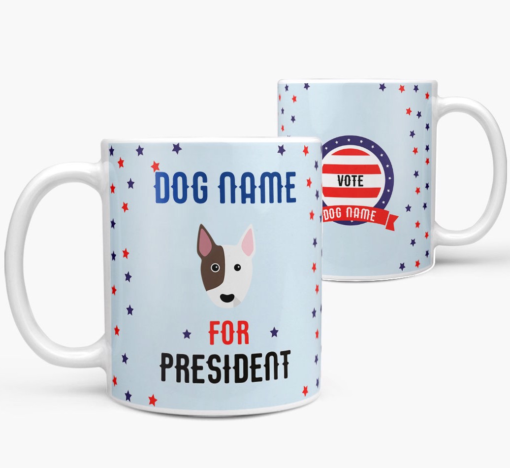 Personalized 'Better President' Mug both views