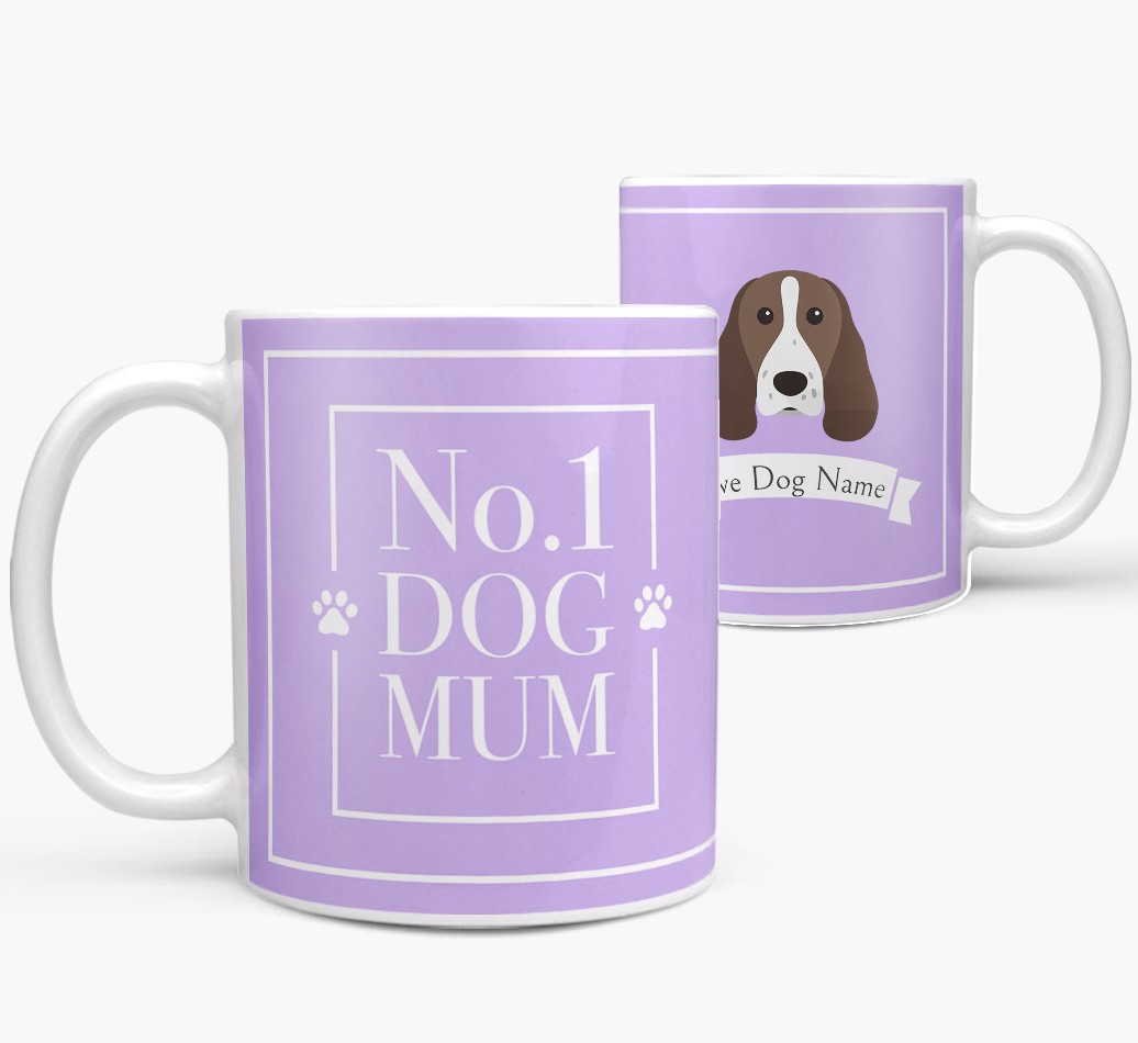 'No.1 Mum' - Personalised {breedFullName} Mug