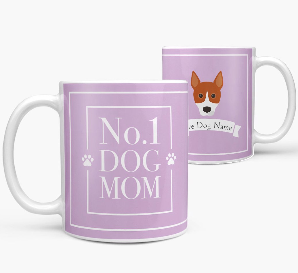 'No.1 Mom' - Personalized {breedFullName} Mug