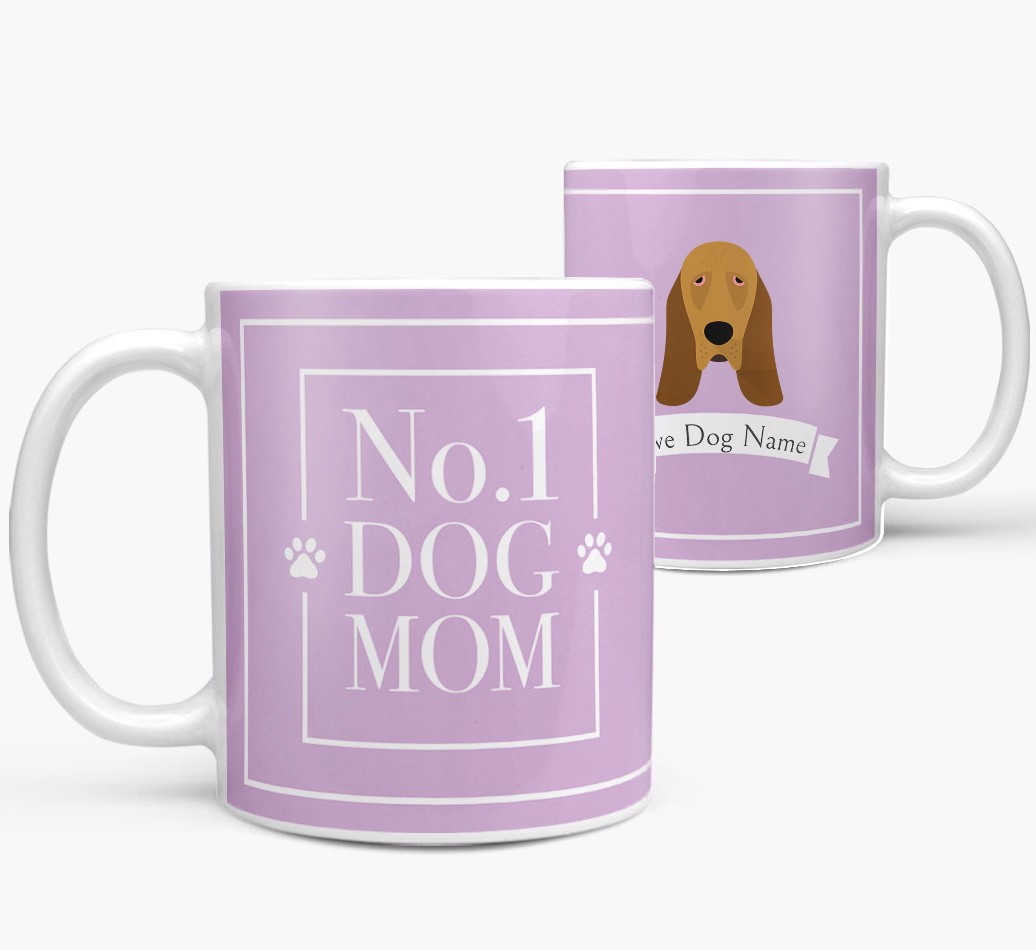 'No.1 Mom' - Personalized {breedFullName} Mug