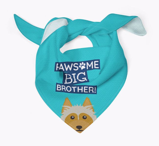 Pawsome Big Brother Bandana for your {breedFullName}