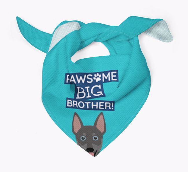 Pawsome Big Brother Bandana for your {breedFullName}