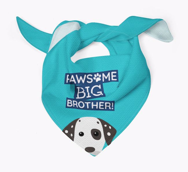 Pawsome Big Brother Bandana for your {breedFullName}