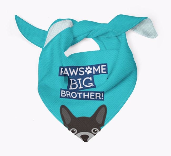 Pawsome Big Brother Bandana for your {breedFullName}