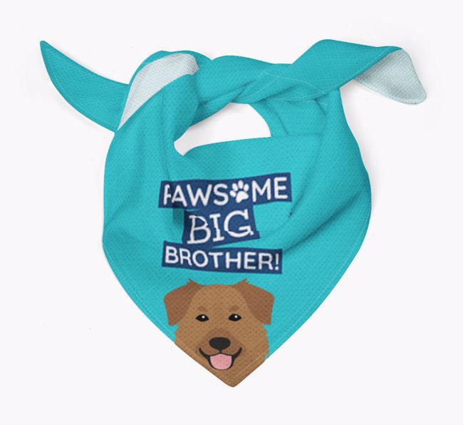 Pawsome Big Brother Bandana for your {breedFullName}