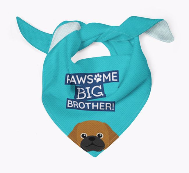 Pawsome Big Brother Bandana for your {breedFullName}