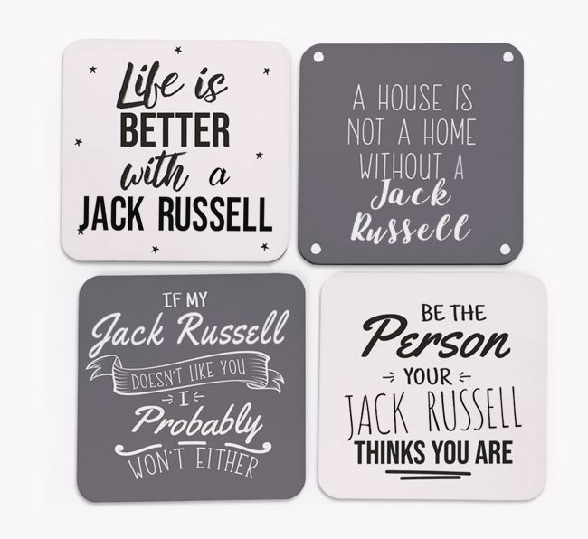 {breedFullName} Quote Coasters - Set of 4