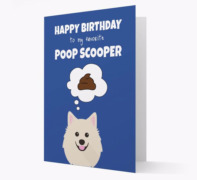 Card 'Poop Scooper' with {breedCommonName} Icon