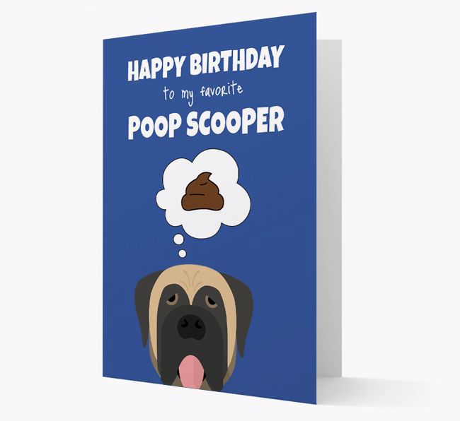 Card 'Poop Scooper' with {breedCommonName} Icon