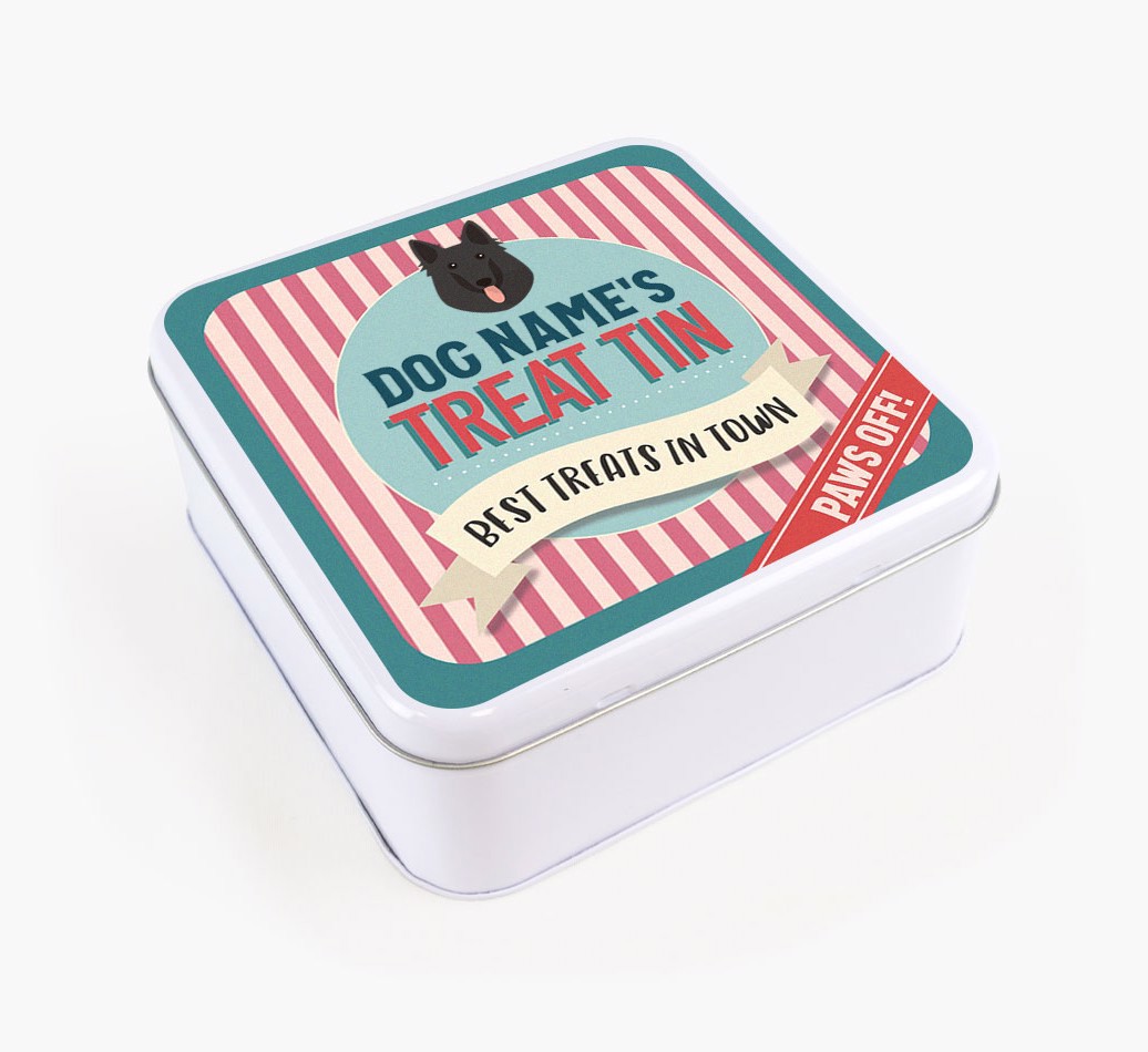 'Best Treats in Town' - Personalised Treat Tin for Your {breedFullName}
