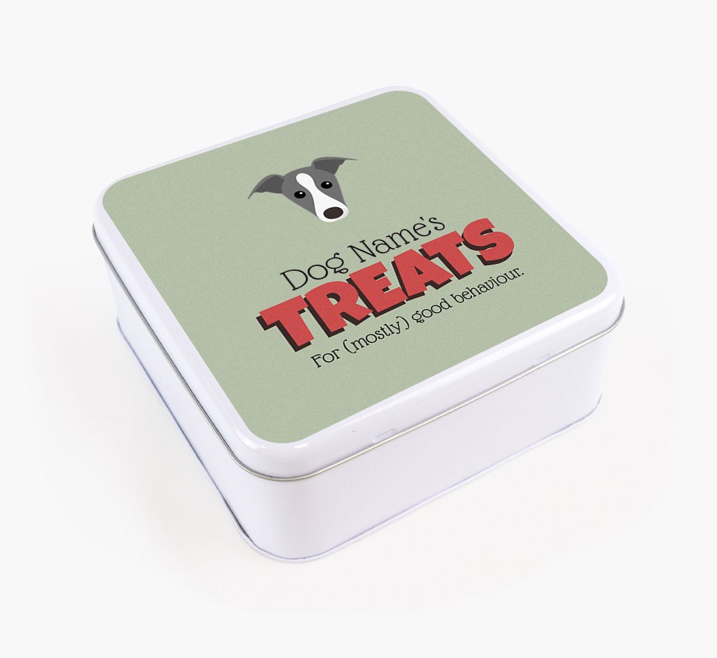 'Retro Design' - Personalised Treat Tin for your {breedFullName}