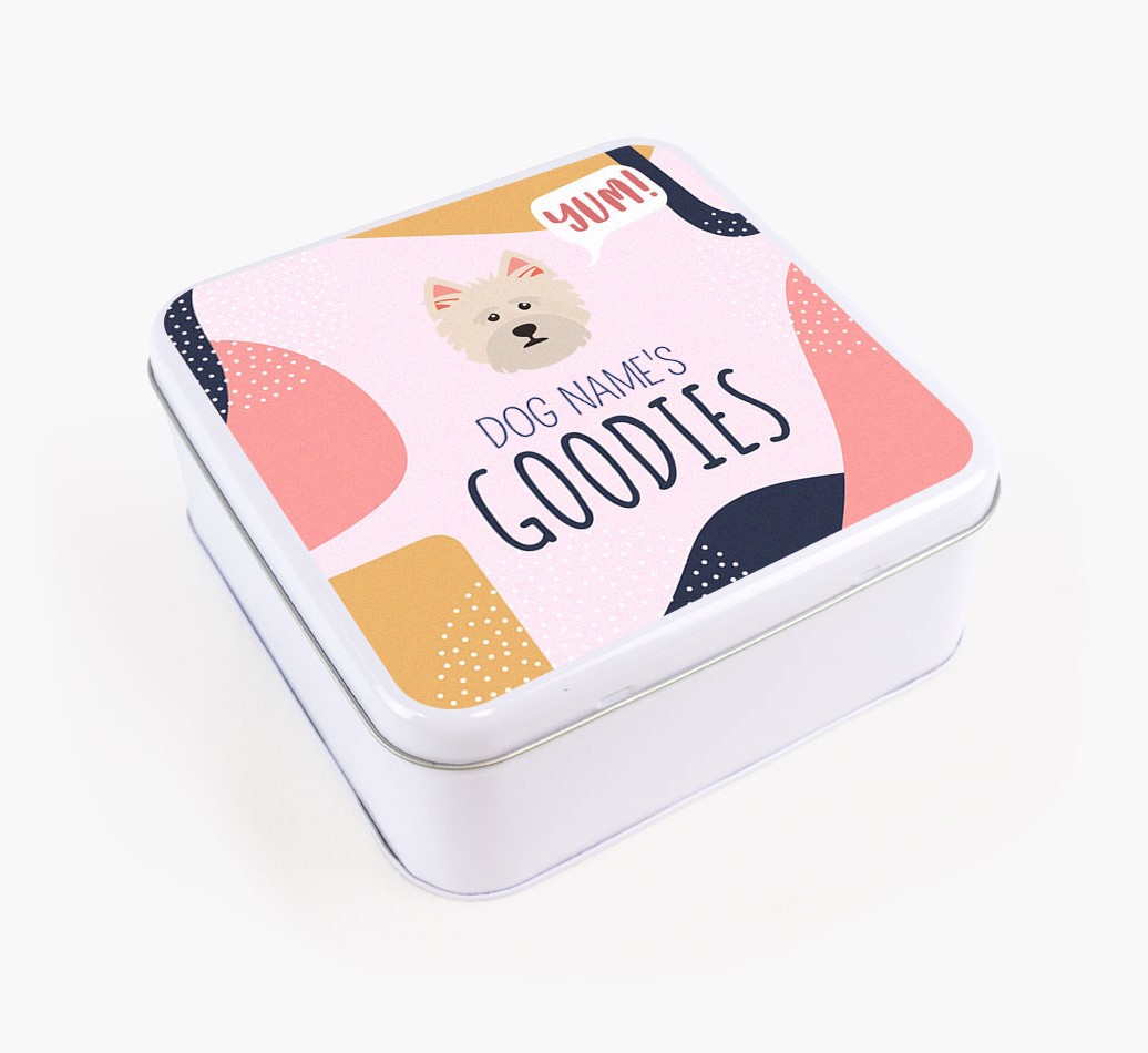 'Your Dog's Goodies' - Personalised Treat Tin for Your {breedFullName} 