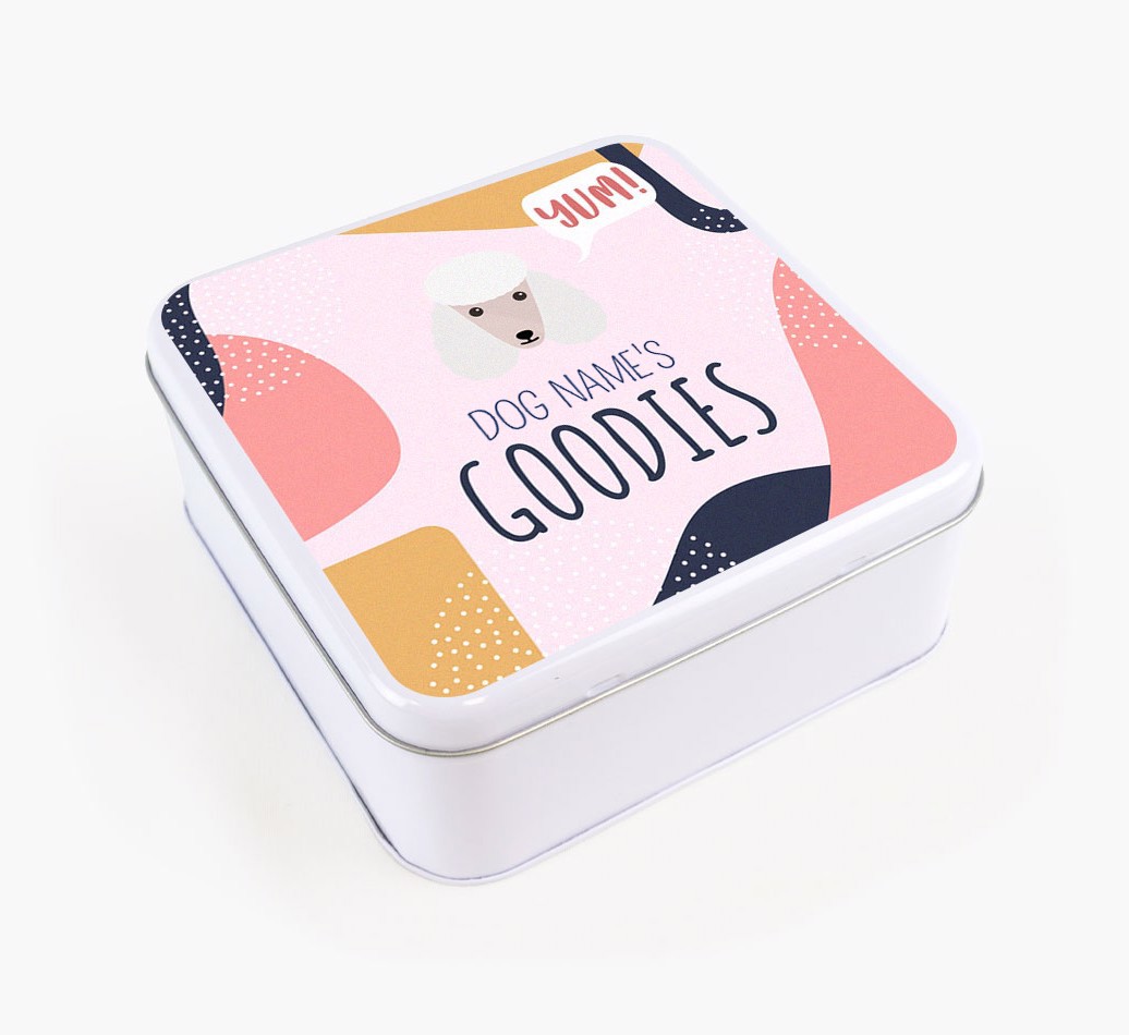 'Your Dog's Goodies' - Personalised Treat Tin for Your {breedFullName} 