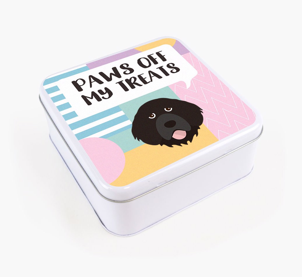 'Paws Off' - Personalised Treat Tin for Your {breedFullName}