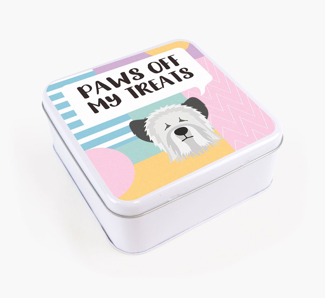 'Paws Off' - Personalised Treat Tin for Your {breedFullName}