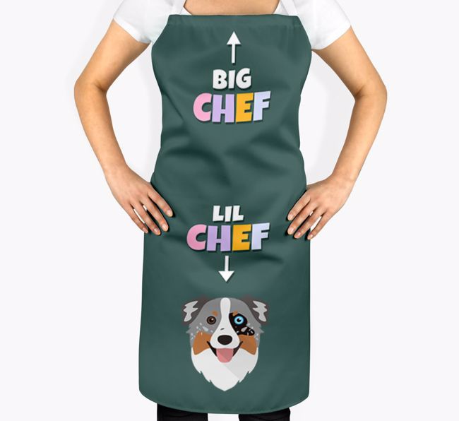 Big Chef, Lil' Chef: Personalised {breedFullName} Apron